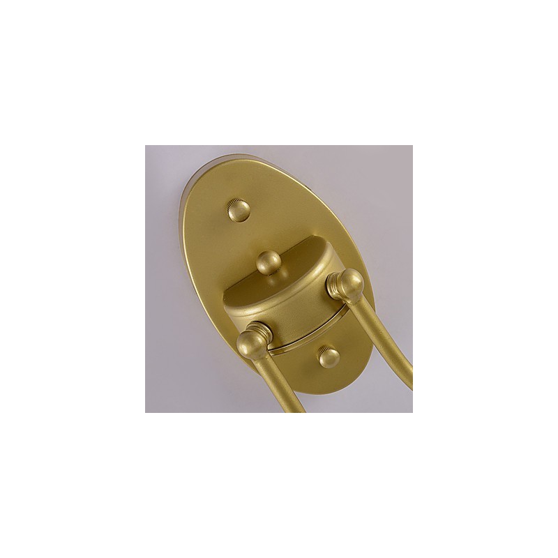 素朴なロッジ風のシンプルなヴィンテージ ペインティング 特徴的なアンビエント ライト 壁取り付け用燭台 壁ライト