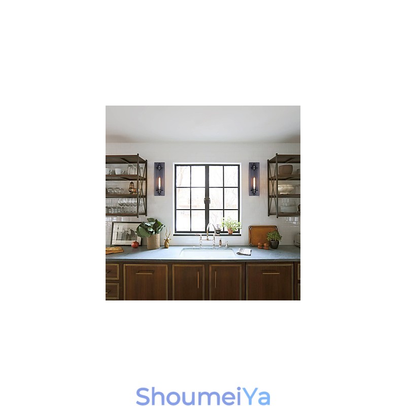 素朴なロッジカントリーレトロヴィンテージペイントミニスタイルアンビエントライトウォールスコンセウォールライト