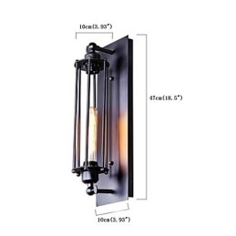 素朴なロッジカントリーレトロヴィンテージペイントミニスタイルアンビエントライトウォールスコンセウォールライト