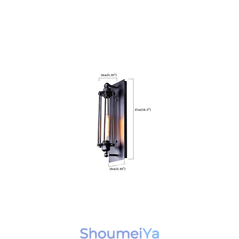 素朴なロッジカントリーレトロヴィンテージペイントミニスタイルアンビエントライトウォールスコンセウォールライト