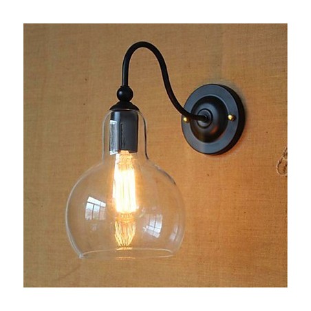 スイングアームアンビエントライトのモダンで現代的なブラックオキサイド仕上げ