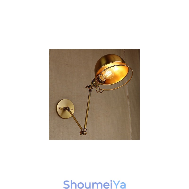 インダストリアル レトロ ヨーロピアン スタイル ビレッジ キャラクター 照明 装飾 ウォール ランプ アイアン アーム