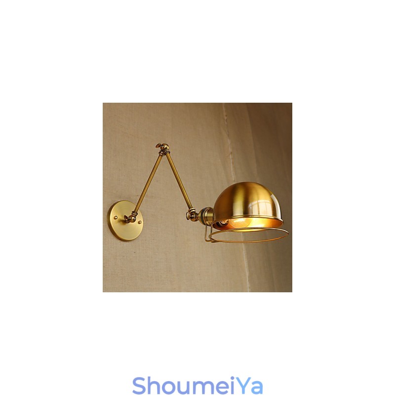 インダストリアル レトロ ヨーロピアン スタイル ビレッジ キャラクター 照明 装飾 ウォール ランプ アイアン アーム