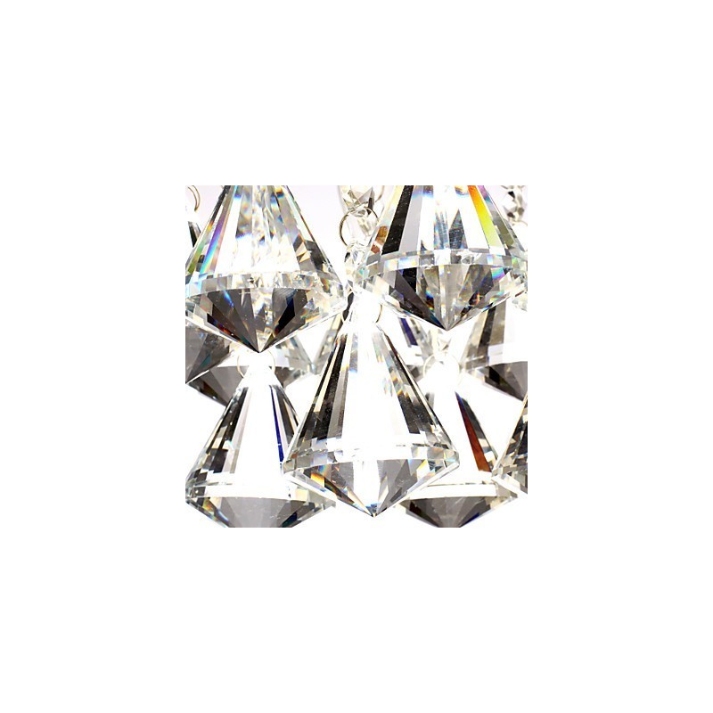 モダン コンテンポラリー トラディショナル クラシック カントリー クリスタル ミニスタイル クロームクリスタル フラッシュマウント