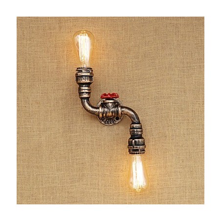 素朴なロッジカントリー真鍮製ミニスタイルアンビエントライト壁取り付け用燭台壁ライト