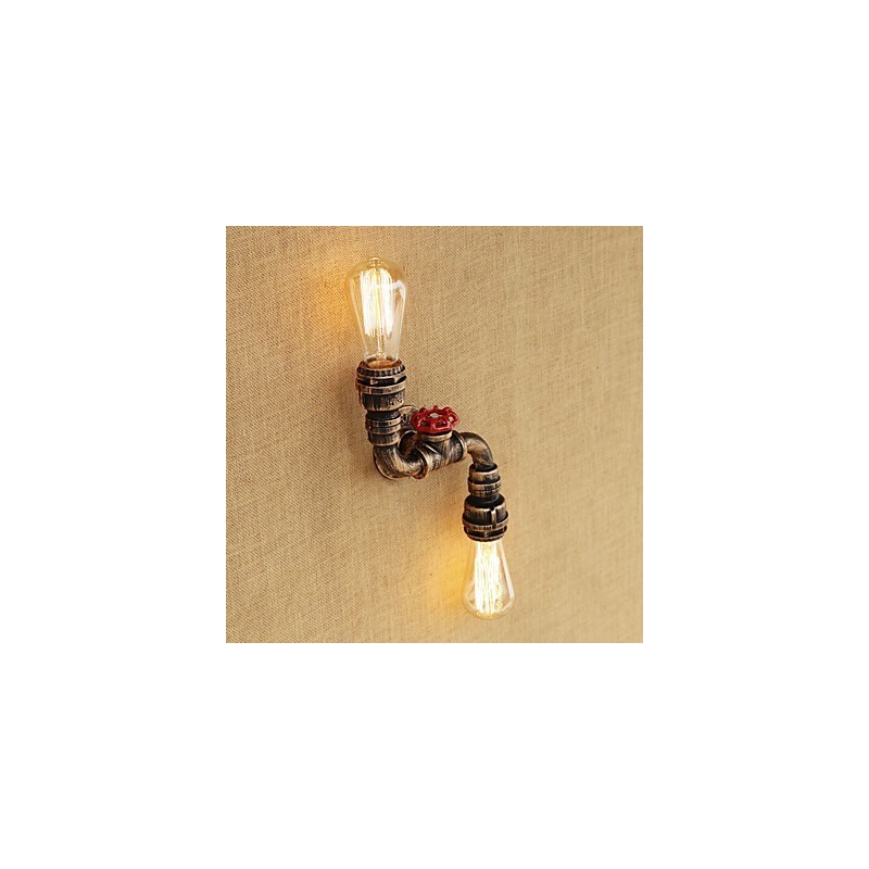 素朴なロッジカントリー真鍮製ミニスタイルアンビエントライト壁取り付け用燭台壁ライト