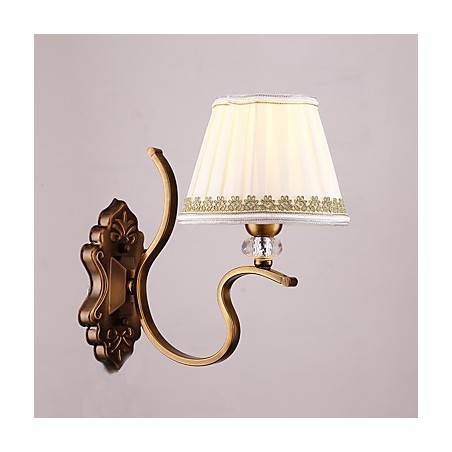 目の保護のための伝統的なクラシックな電気メッキ機能ダウンライト壁取り付け用燭台壁ライト