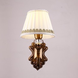 目の保護のための伝統的なクラシックな電気メッキ機能ダウンライト壁取り付け用燭台壁ライト