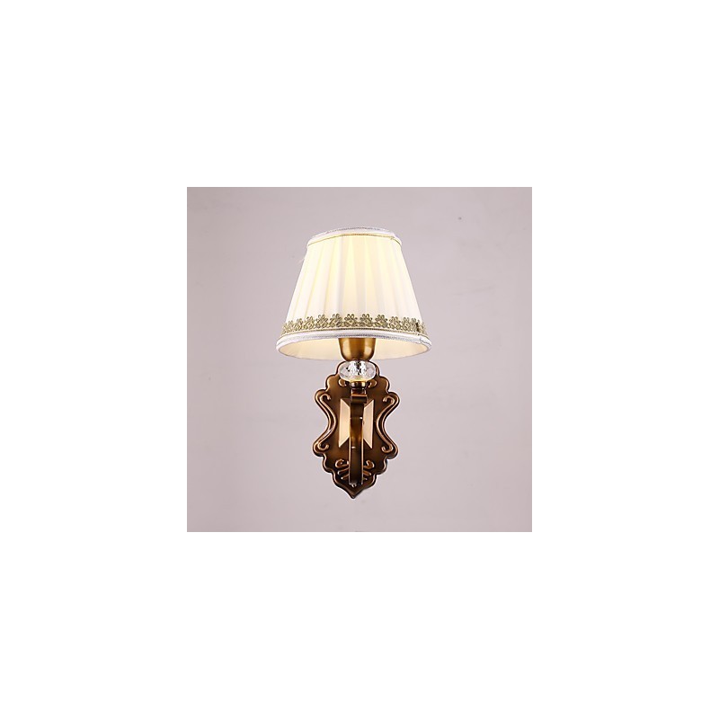 目の保護のための伝統的なクラシックな電気メッキ機能ダウンライト壁取り付け用燭台壁ライト