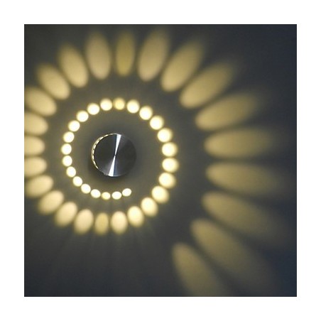 モダンライトアルミフラッシュマウントウォールランプ統合