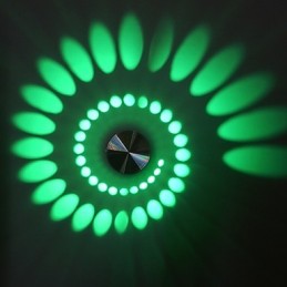 モダンライトアルミフラッシュマウントウォールランプ統合