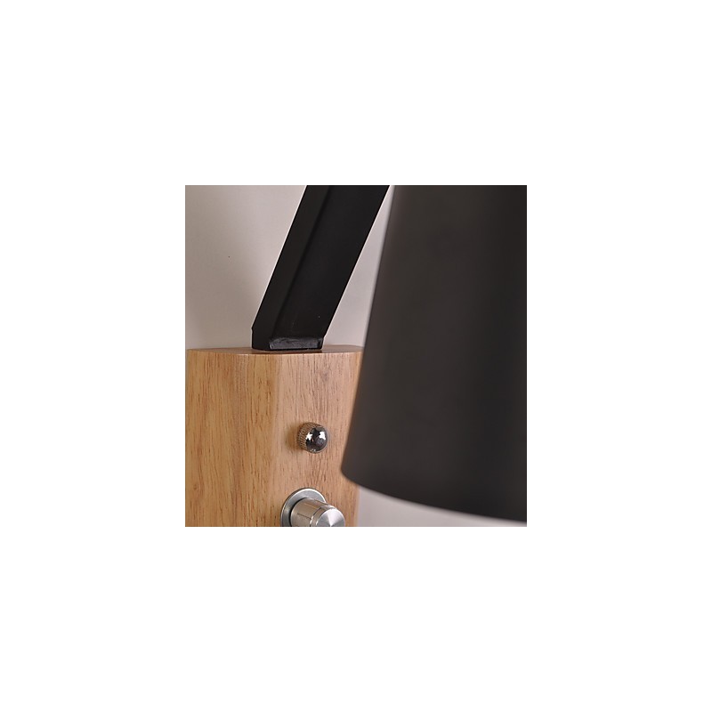 モダンで現代的なカントリーブラックオキサイド仕上げのダウンライトウォールスコンセウォールライト