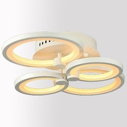 42W フラッシュマウント モダン コンテンポラリー ペインティング メタル