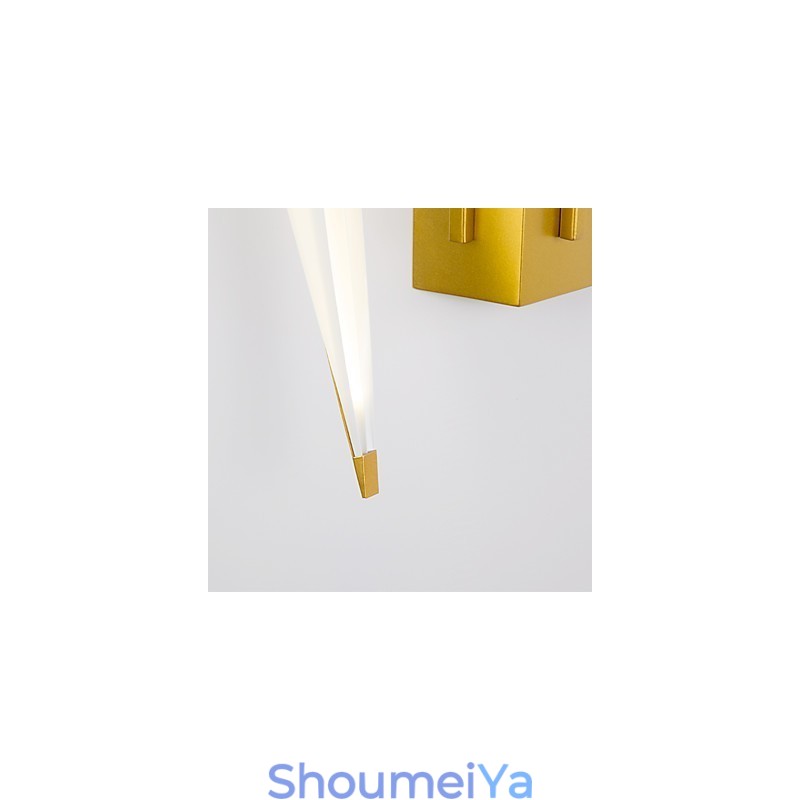 ミニスタイルのアンビエントライトに統合されたシンプルで伝統的なクラシックカントリーゴールド機能