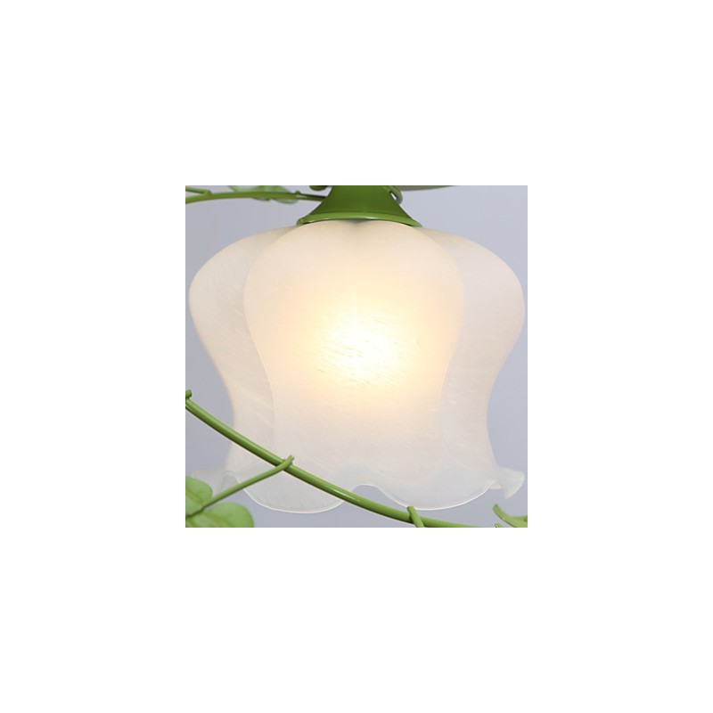 バレンタインデー バラ園の花と植物がドームの光を吸収