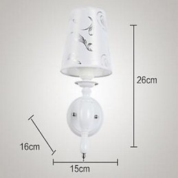 モダンで現代的な電気メッキ機能アップライト壁取り付け用燭台壁ライト