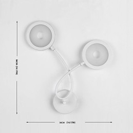 モダンで現代的な絵画の特徴、アンビエントライト、壁取り付け用燭台、壁ライト