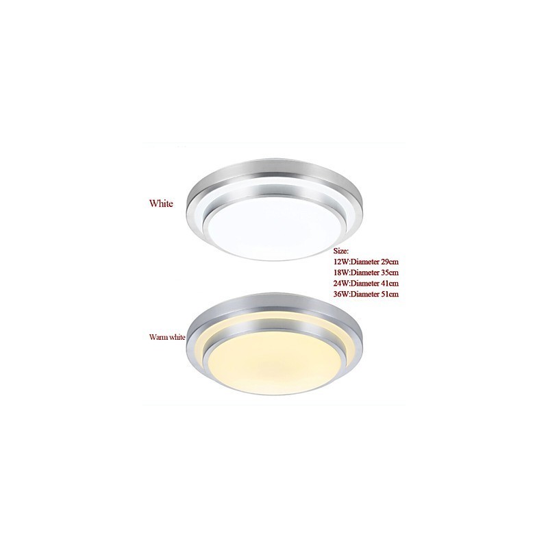 フラッシュマウントライト ライト ラウンド シンプル モダン 直径 29CM