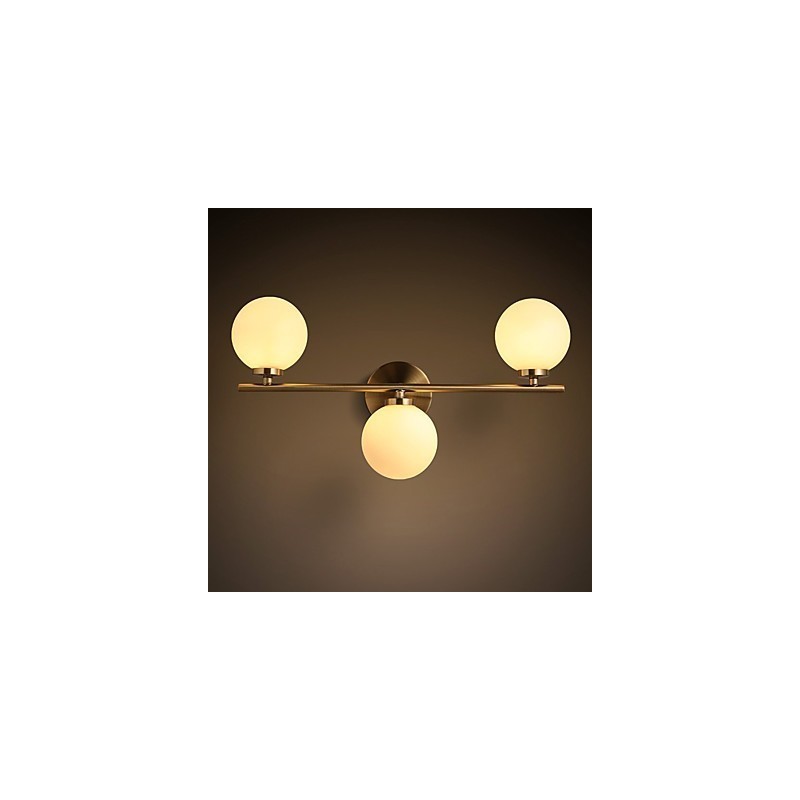 ガラス製ウォールランプ モダン コンテンポラリー ブロンズ ミニスタイル アップライト ウォール スコンセ ウォールライト