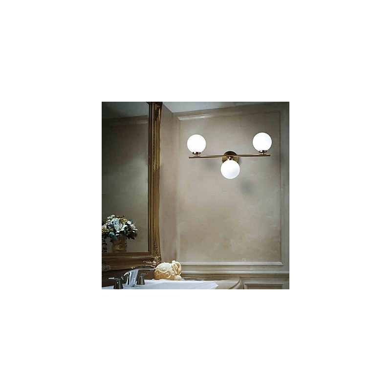 ガラス製ウォールランプ モダン コンテンポラリー ブロンズ ミニスタイル アップライト ウォール スコンセ ウォールライト