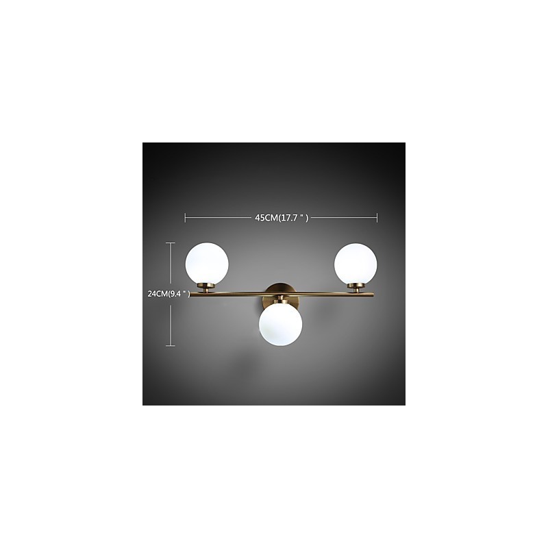 ガラス製ウォールランプ モダン コンテンポラリー ブロンズ ミニスタイル アップライト ウォール スコンセ ウォールライト