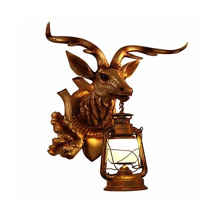 ミニスタイルのアンビエントライトのためのモダンで現代的な伝統的クラシックな素朴なロッジの絵画の特徴