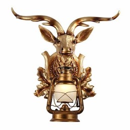 ミニスタイルのアンビエントライトのためのモダンで現代的な伝統的クラシックな素朴なロッジの絵画の特徴