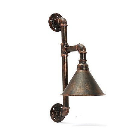 水道管壁ライト レトロ インダストリアル スタイル クリエイティブ カントリー メタル レストラン カフェ バー バー テーブル 壁取り付け用燭台