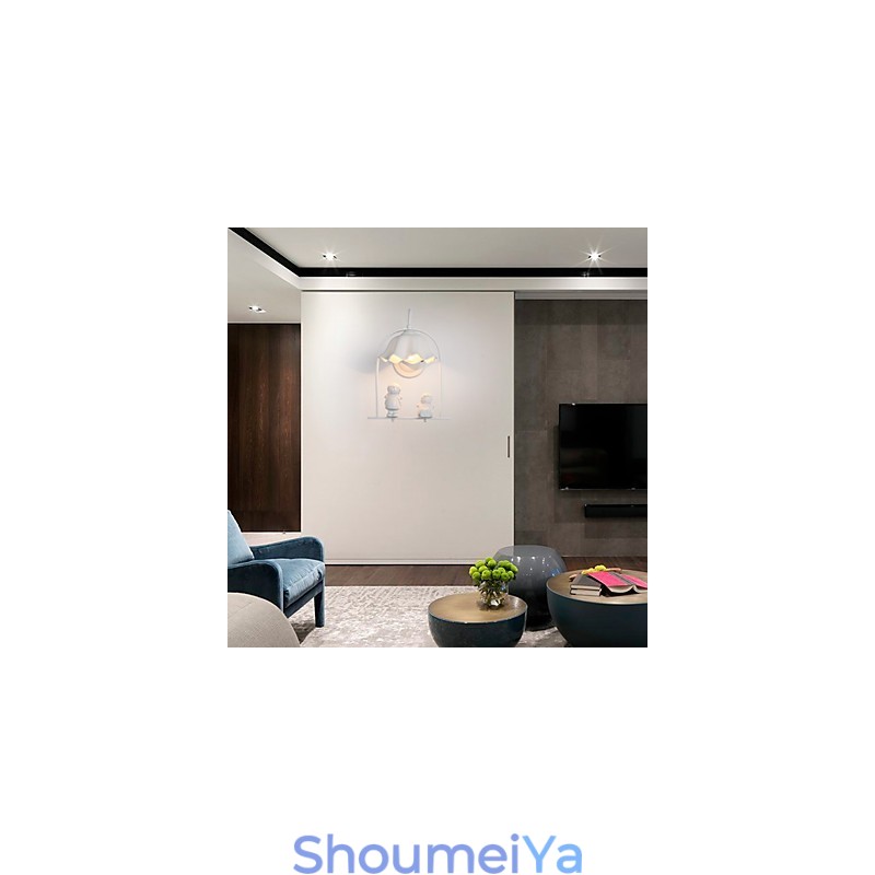 目の保護のためのモダンで現代的な絵画の特徴アンビエントライト壁取り付け用燭台壁ライト