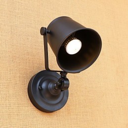 ミニスタイルの目の保護アンビエントライトウォールのための素朴なロッジカントリーレトロペインティング機能