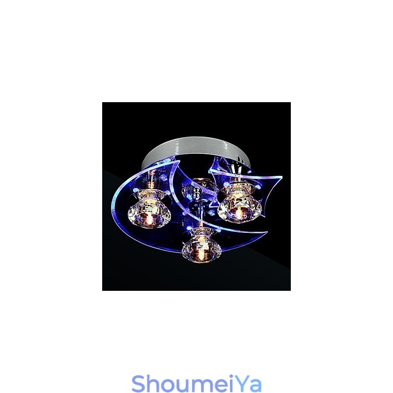 シャンデリア モダン クリスタル リビング 3 ライト