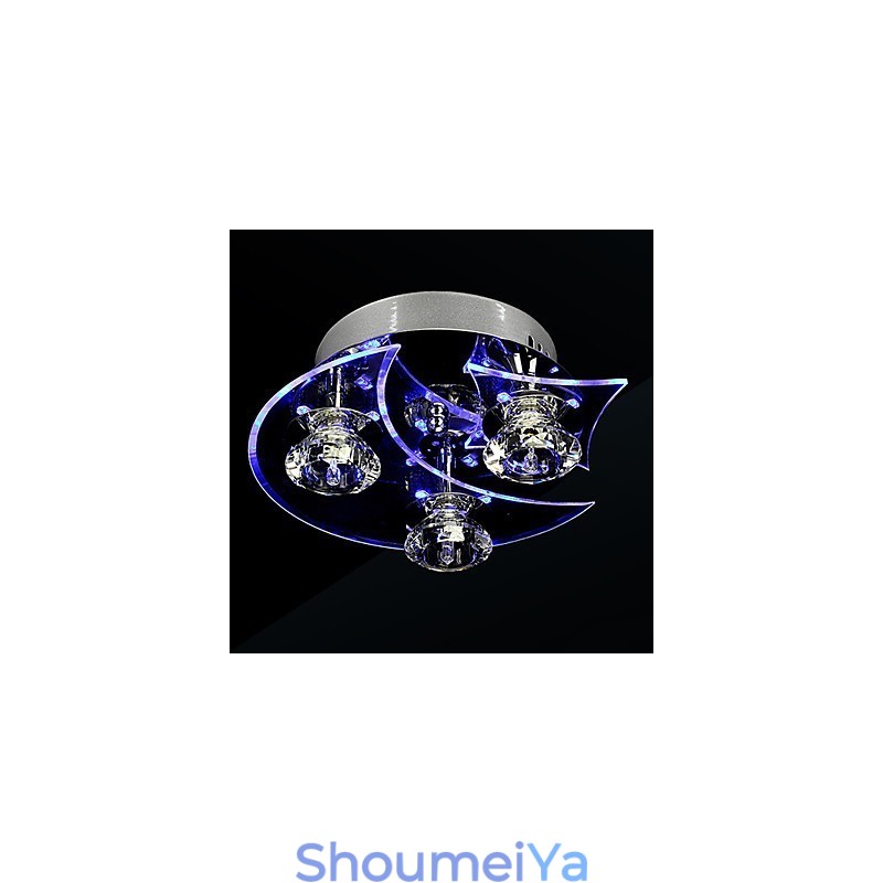 シャンデリア モダン クリスタル リビング 3 ライト