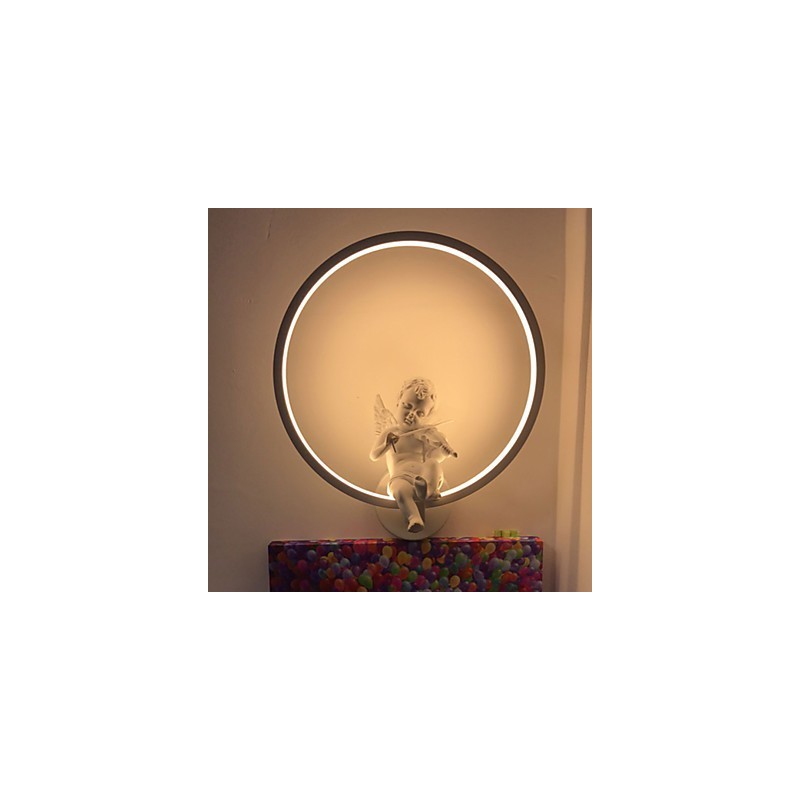 ウォールランプ モダン クリエイティブ パーソナリティ ランプ デザイナー エンジェル デコレーション ランプ アルミニウム 一体型 廊下 ウォールランプ