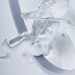 ウォールランプ モダン クリエイティブ パーソナリティ ランプ デザイナー エンジェル デコレーション ランプ アルミニウム 一体型 廊下 ウォールランプ