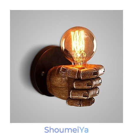 ロフトインダストリアルカフェウォールランプ樹脂ウォールランプロッジアンティークヴィンテージレトロペイント機能ミニスタイルアンビエントライトウォールスコンセウォールライト