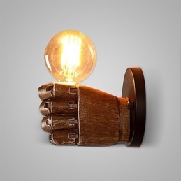 ロフトインダストリアルカフェウォールランプ樹脂ウォールランプロッジアンティークヴィンテージレトロペイント機能ミニスタイルアンビエントライトウォールスコンセウォールライト