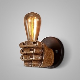 ロフトインダストリアルカフェウォールランプ樹脂ウォールランプロッジアンティークヴィンテージレトロペイント機能ミニスタイルアンビエントライトウォールスコンセウォールライト