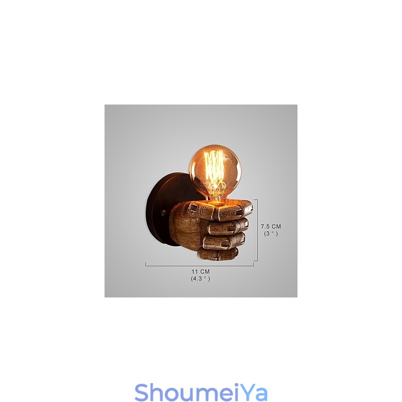 ロフトインダストリアルカフェウォールランプ樹脂ウォールランプロッジアンティークヴィンテージレトロペイント機能ミニスタイルアンビエントライトウォールスコンセウォールライト