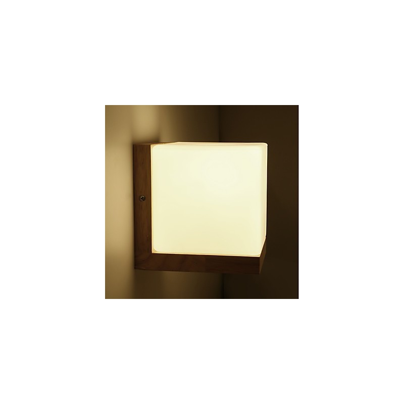 ミニスタイルの目を保護するアンビエントライト燭台、ベッドサイドナイトライト、クリエイティブバルコニーウォールランプの斬新なカントリー機能