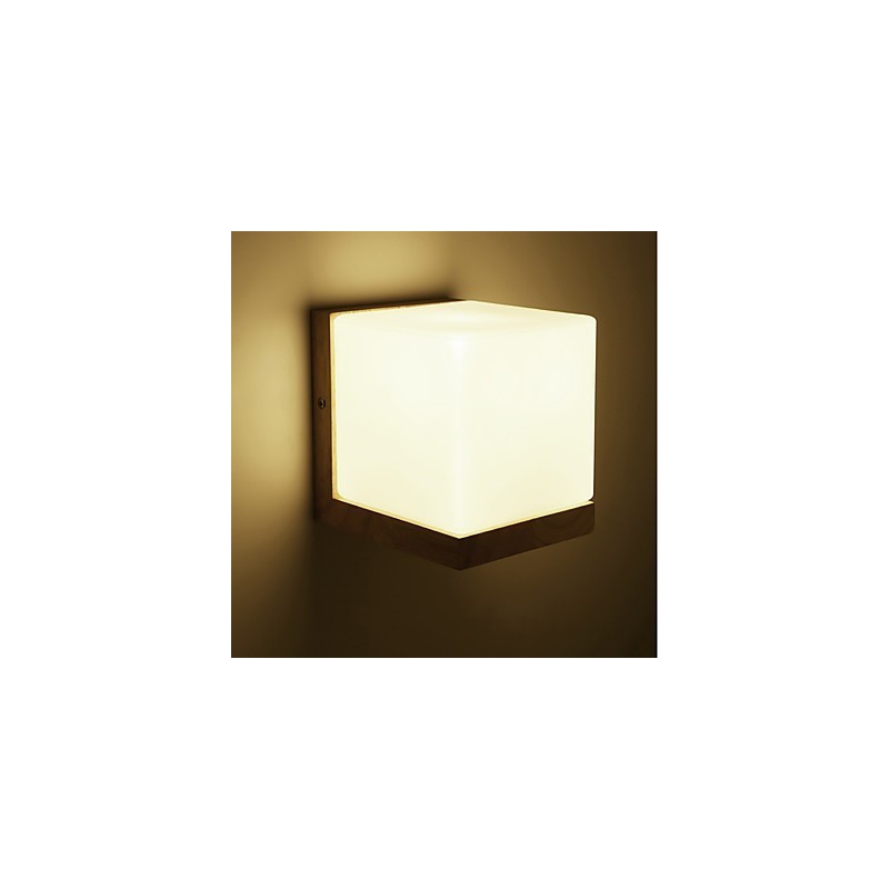 ミニスタイルの目を保護するアンビエントライト燭台、ベッドサイドナイトライト、クリエイティブバルコニーウォールランプの斬新なカントリー機能