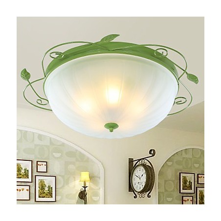 バレンタインデーの庭の花と植物がドームの光を吸収する