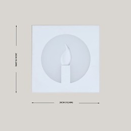 統合されたモダンコンテンポラリーアンビエントライトウォールスコンセウォールライト