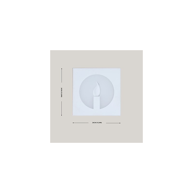 統合されたモダンコンテンポラリーアンビエントライトウォールスコンセウォールライト