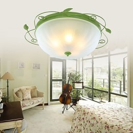 バレンタインデーの庭の花と植物がドームの光を吸収する