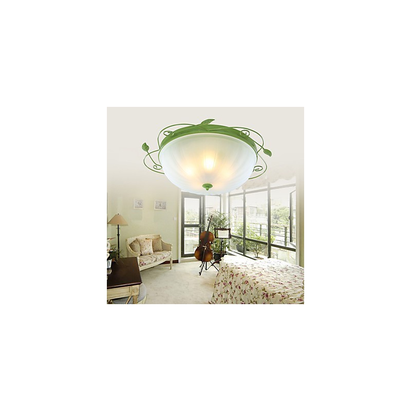 バレンタインデーの庭の花と植物がドームの光を吸収する