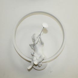 北欧モダンミニマリストウォールランプ寝室装飾ライトアルミ製品ランプ天使廊下ウォールライト