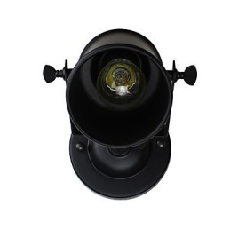 塗装されたスチール製の壁ランプダムブラックアメリカンコーヒーデコレーションレトロ壁ライトライトセーバーランプ