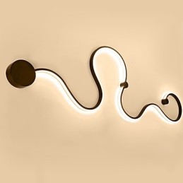 壁取り付け用燭台 モダン コンテンポラリー 絵画 特徴 アルミニウム 壁ライト 寝室 階段 リビングルーム ランプ