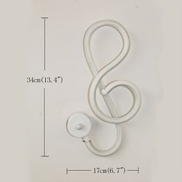 シンプルでモダンなクリエイティブなライトバー壁通路埋め込みランプ廊下ライト寝室ベッドサイドランプアルミランプ