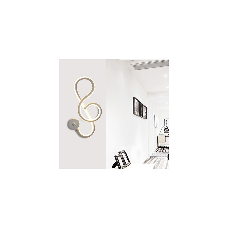 シンプルでモダンなクリエイティブなライトバー壁通路埋め込みランプ廊下ライト寝室ベッドサイドランプアルミランプ